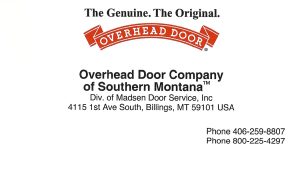 overhead door advertiser